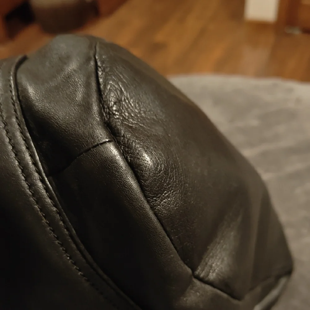 Tory Burch Dark Brown Leather Hobo Bag